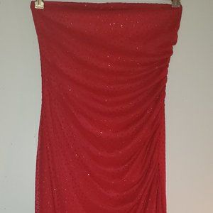 sleeveless party dress